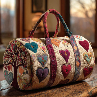 Garden Hearts Quilted Duffle Bag NCU0NTD1455