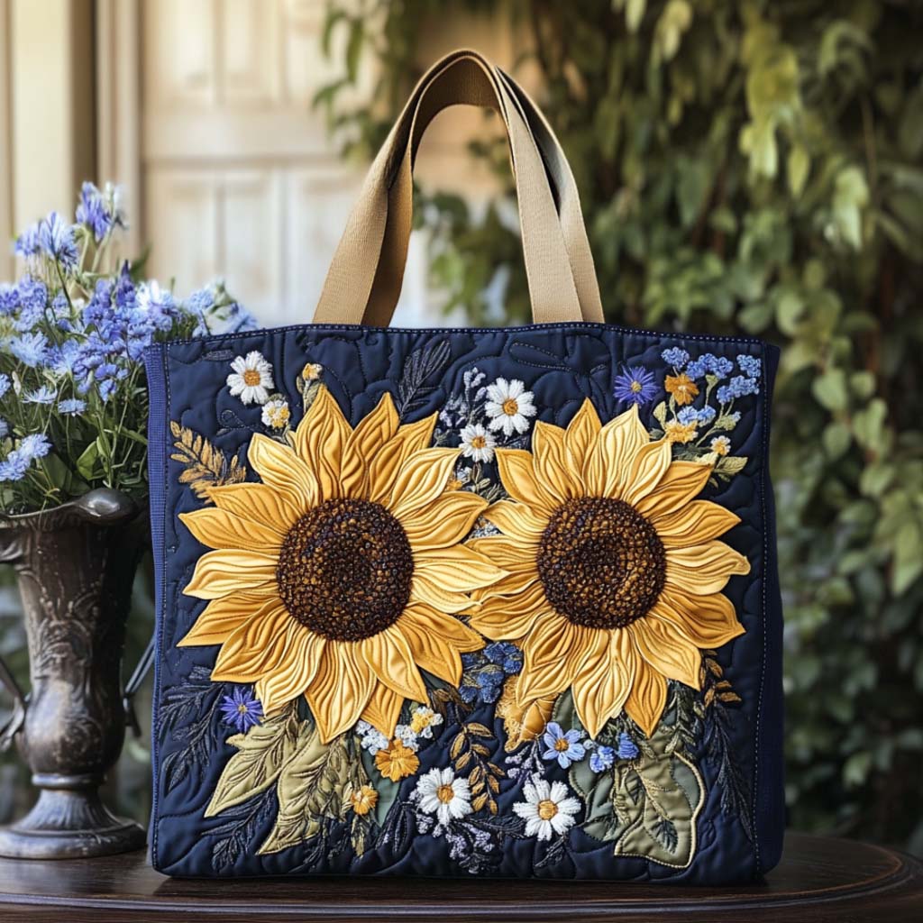 Garden Light Quilted Tote Bag NCU0NNT1971