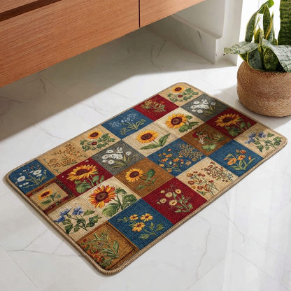 Garden Mosaic Bathroom Mat NCU0DDK2342