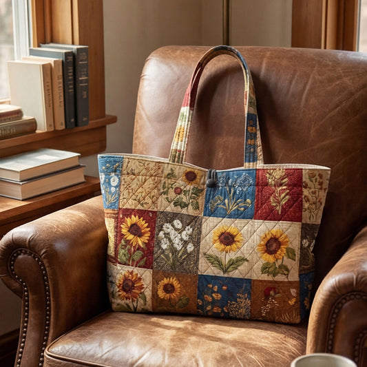 Garden Mosaic Quilted Classic Tote Bag SN0PT001