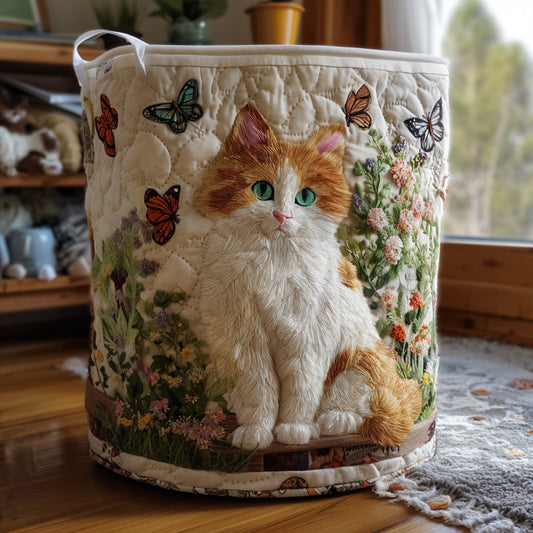 Garden Muse Quilted Laundry Basket NCU0PTT2044