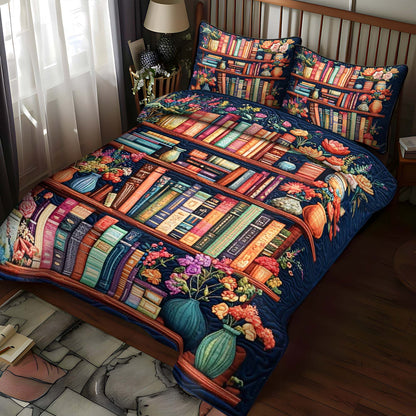 Garden Of Knowledge 3-Piece Quilted Bedding Set NCU0NT1067