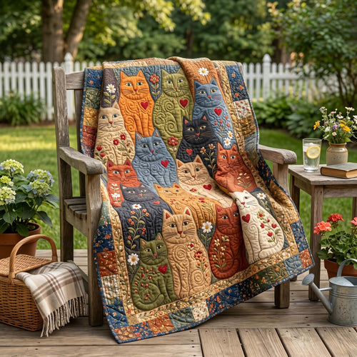 Garden Paws Quilted Blanket NCU0NTD1916