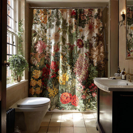 Garden Shadows Shower Curtain NCU0LDH562