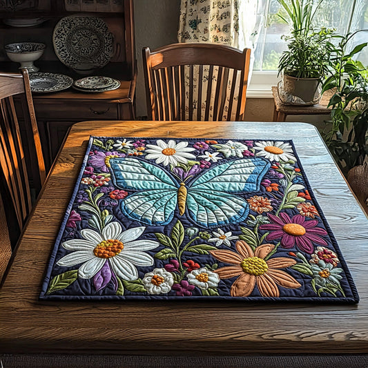 Garden Skip Quilted Table Topper NCU0DV657