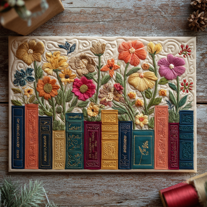 Garden Tales Quilted Fabric Postcard NCU0DDK1920