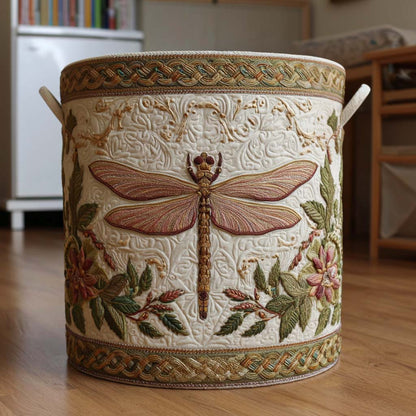 Garden Visitor Quilted Laundry Basket NCU0NNT2298