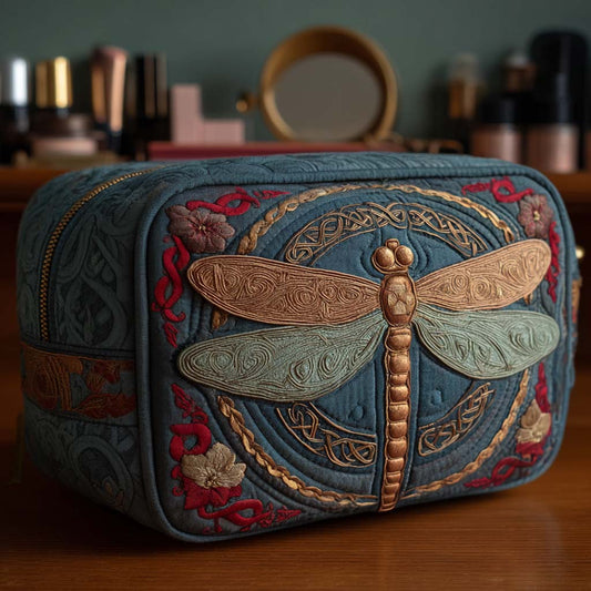Garden Whisper Quilted Makeup Bag NCU0NNT2369
