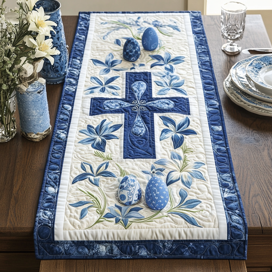 Garden of Grace Quilted Table Runner NCU0DV156