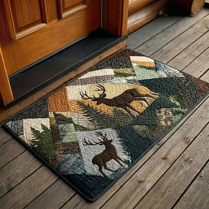 Whispering Pines Buck Doormat NCU0LDH279