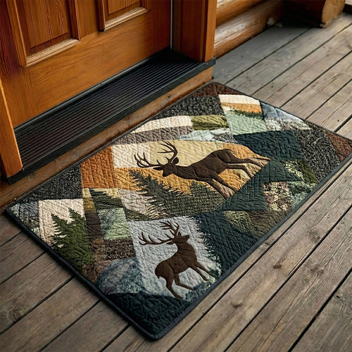 Whispering Pines Buck Doormat NCU0LDH279