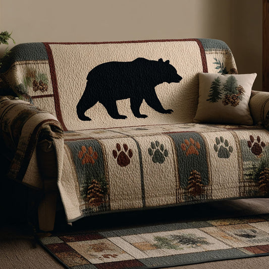 Gentle Bear Quilted Sofa Cover NCU0NNT2745