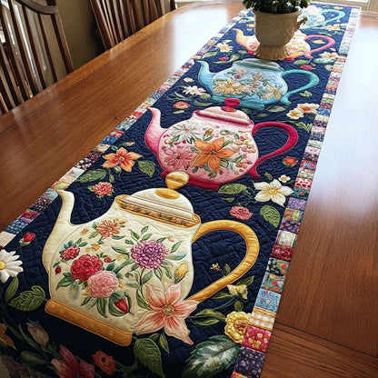Gentle Bloom Quilted Table Runner NCU0DDK2246
