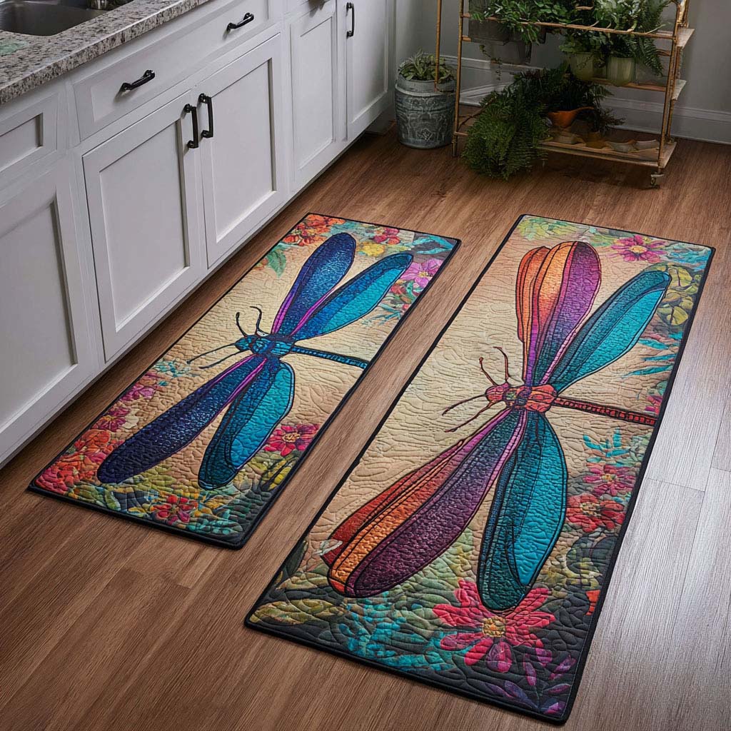 Gentle Dragonfly Kitchen Area Rug NCU0DK10931