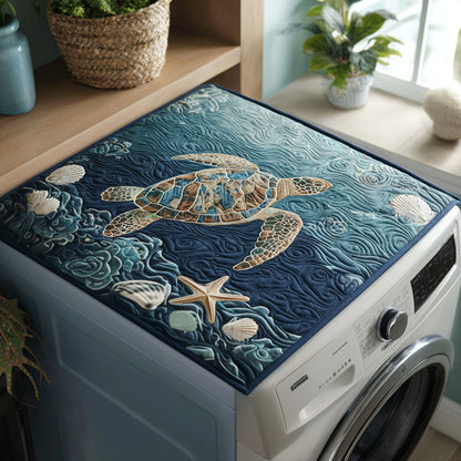 Gentle Drift Quilted Washer and Dryer Cover NCU0PTT1074