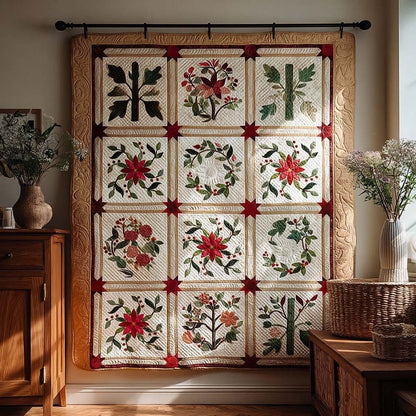 Gentle Garden Quilted Blanket NCU0DQQ0317