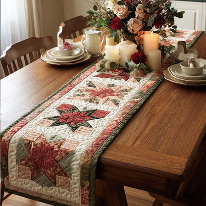 Gentle Garden Quilted Table Runner NCU0DQQ0234