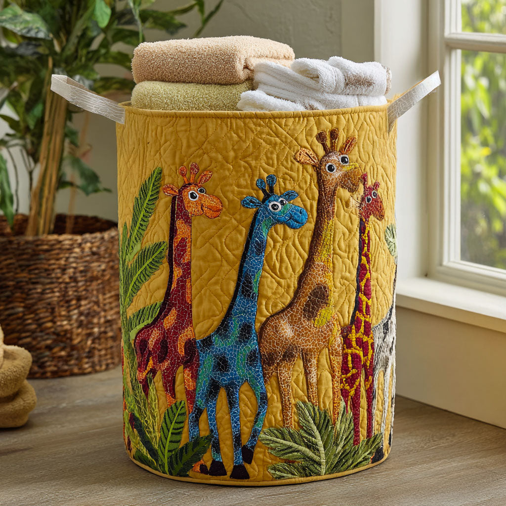 Gentle Giant Joy Quilted Laundry Basket NCU0PTT980