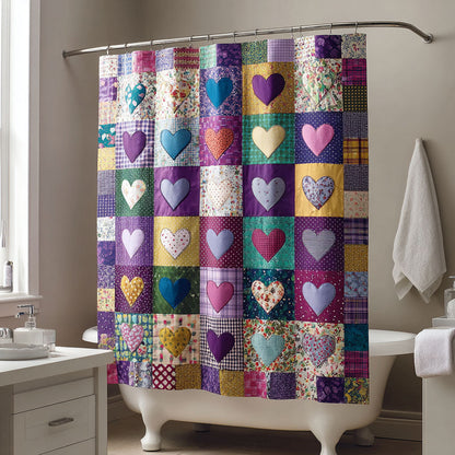 Gentle Hearts Shower Curtain NCU0NNT2887