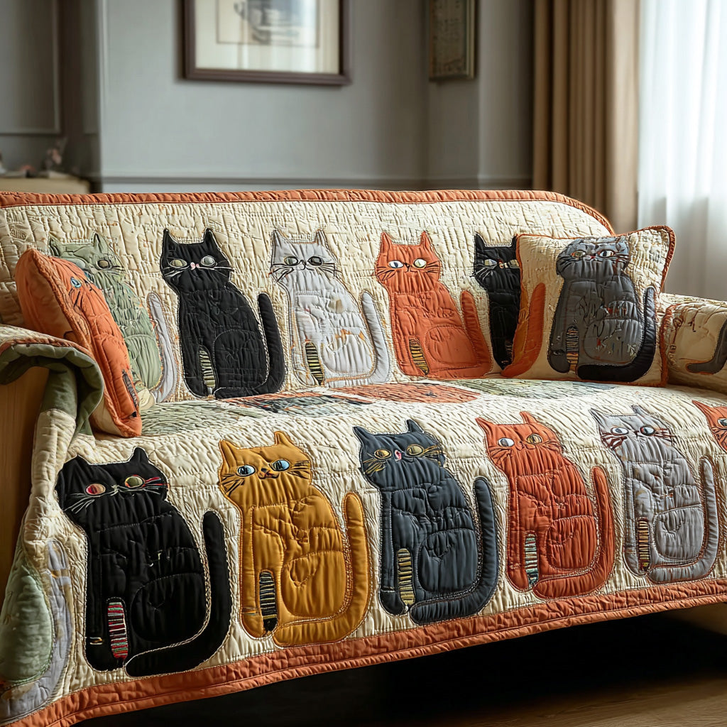 Gentle Paws Quilted Sofa Cover NCU0NTD1312