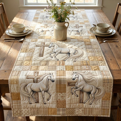 Gentle Shepherd Quilted Table Runner NCU0NNT3070