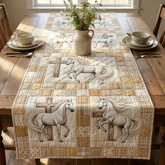 Gentle Shepherd Quilted Table Runner NCU0NNT3070