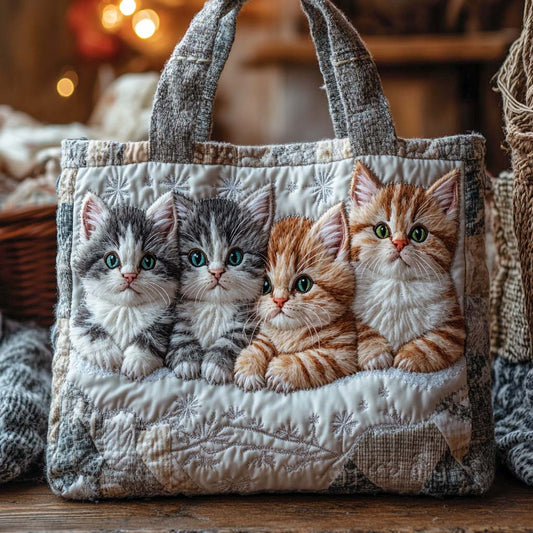 Gentle Whiskers Quilted Tote Bag NCU0NXD963