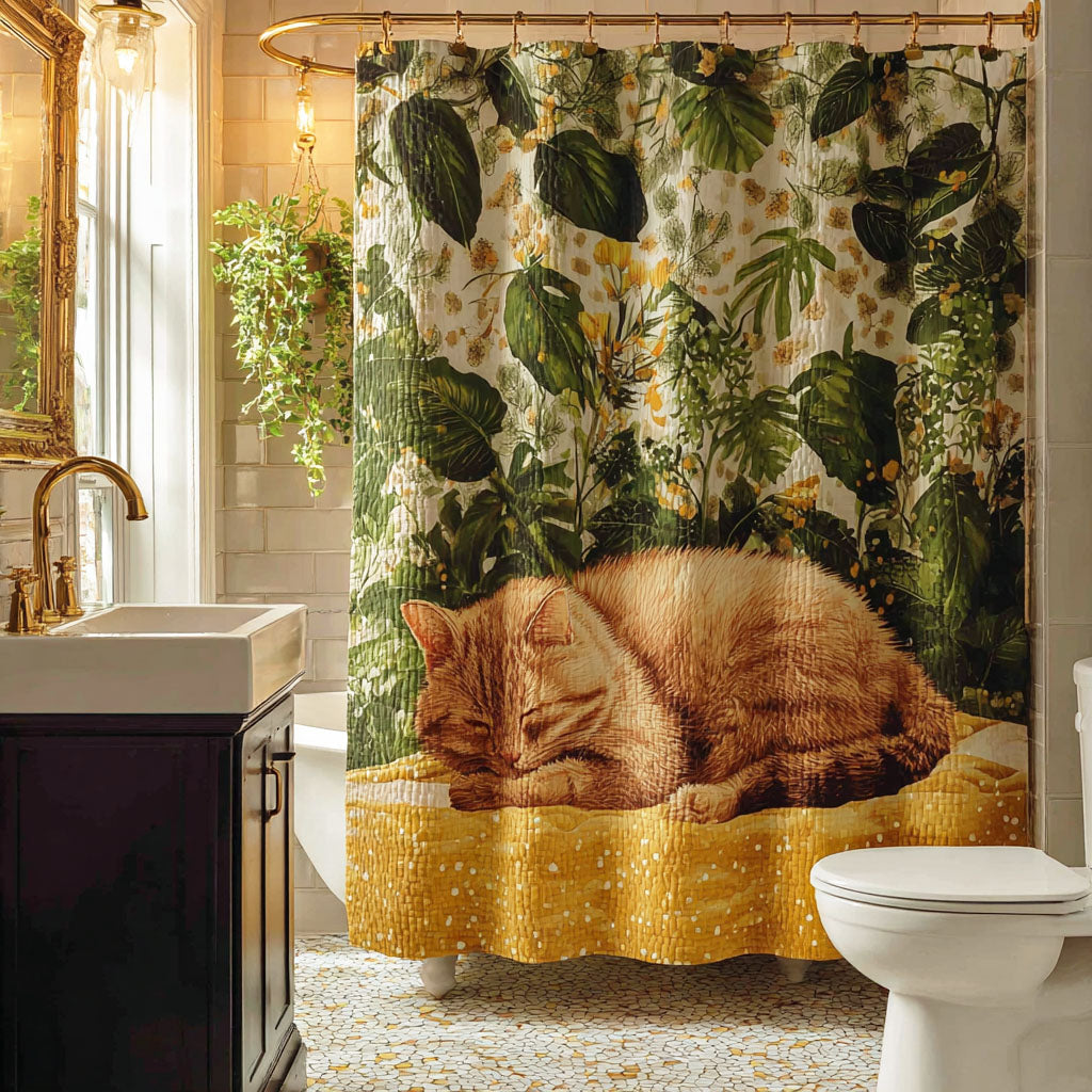 Gentle Whiskers Shower Curtain NCU0NTD1593