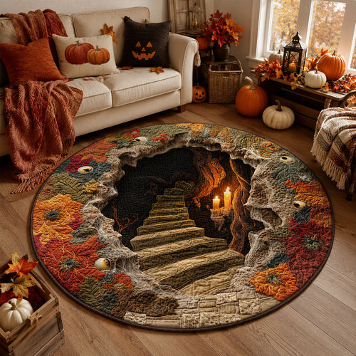 Ghostlight Hollow Quilted Round Mat NCU0PTT3224