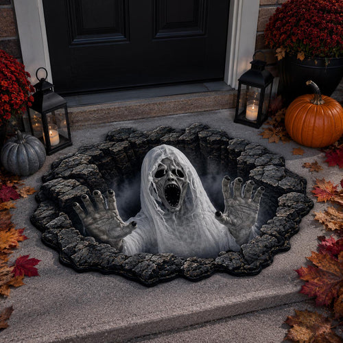 Ghostly Abyss Custom Shape Doormat NCU0DV2423