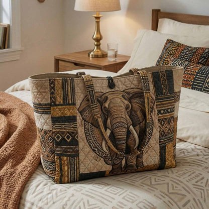Giant Safari Quilted Classic Tote Bag NCU0NXD1821