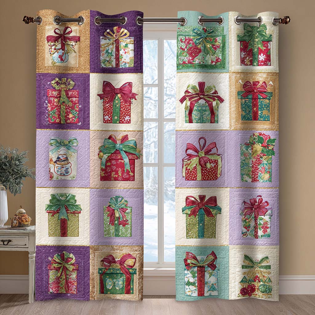 Gift Love Quilted Curtains NCU0NXD910