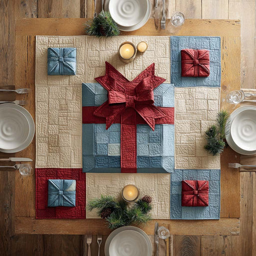 Gift of Joy Quilted Table Topper NCU0NXD267