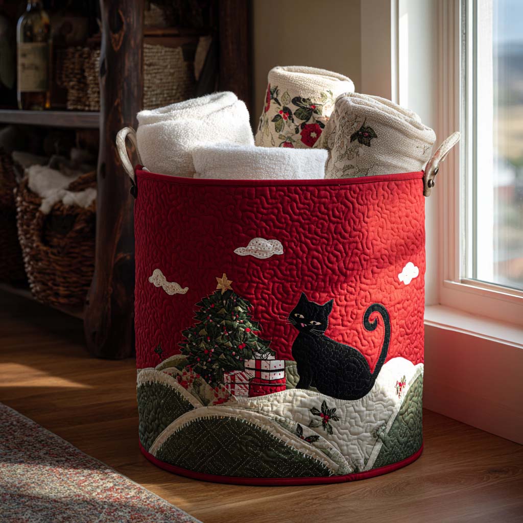 Gift of Paws Quilted Laundry Basket NCU0PTT1510