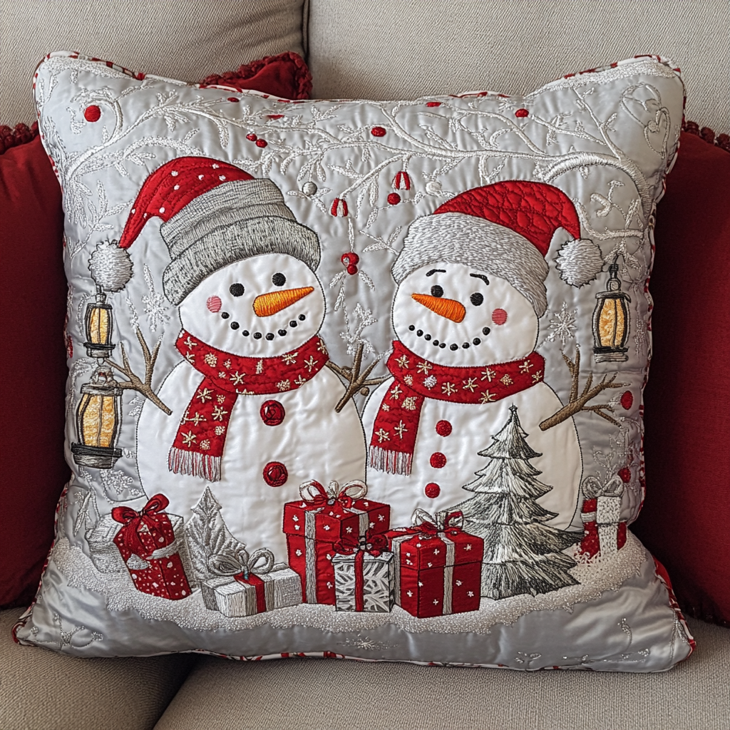 Gifted Snow Quilted Pillow Case NCU0NNT080