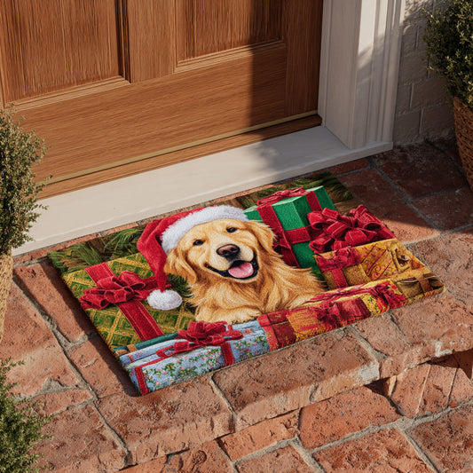 Gifted Golden Retriever Doormat NCU0HH652