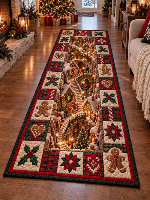 Gingerbread Holiday Lane Runner Carpet NCU0DV2478