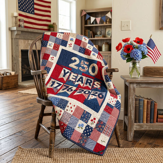 Gingham Glory Quilted Blanket NCU0PTT3095