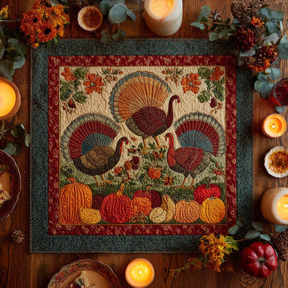 Giving Thanks Garden Quilted Table Topper NCU0PTT1495