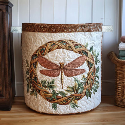 Glimmer Wings Quilted Laundry Basket NCU0NNT2299