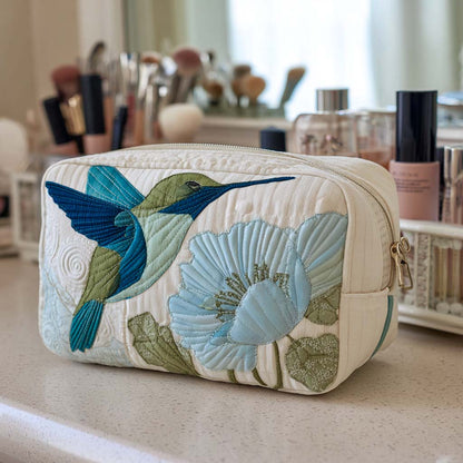 Hummingbird Quilted Makeup Bag NCU0QN065