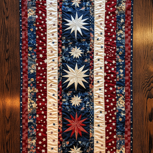 Glory Patch Quilted Table Runner NCU0NVH906