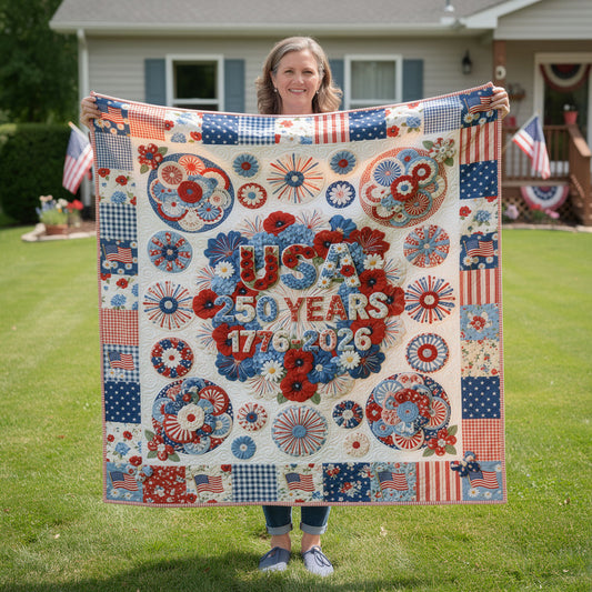 Glory Pop Quilted Blanket NCU0PTT3159