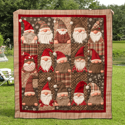 Gnome Cottage Quilted Blanket NCU0TH1030