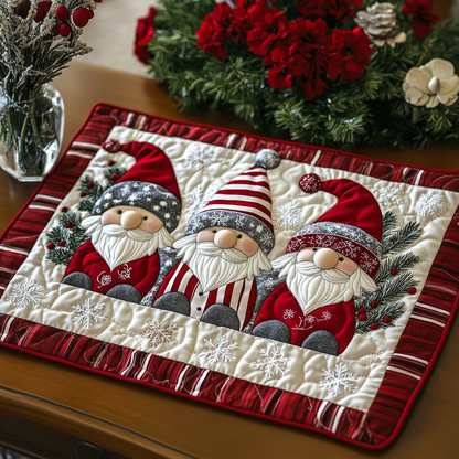 Gnome Joy Quilted Place Mat NCU0DDK1643