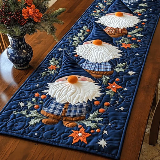 Gnome Joy Quilted Table Runner NCU0NNT2583