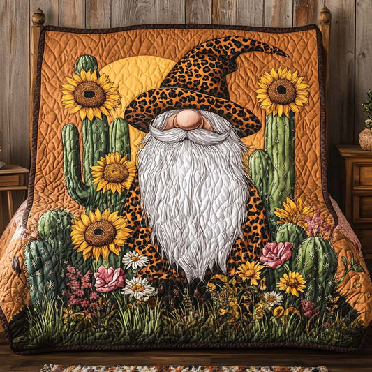 Gnome Meadow Magic Quilted Blanket NCU0NXD065