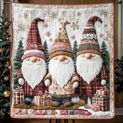 Gnome Starry Dream Quilted Blanket NCU0VH265