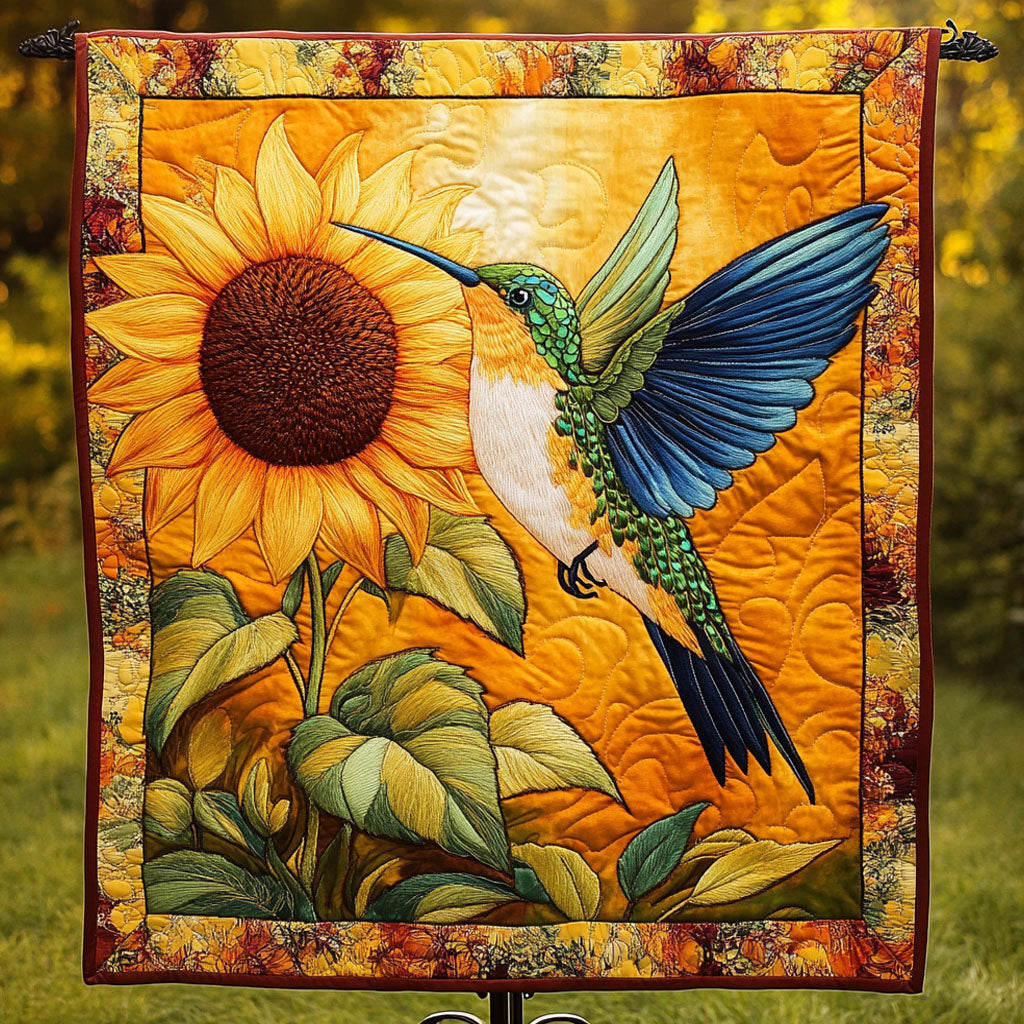 Golden Wings Quilted Blanket NCU0NNT237