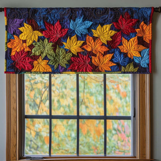 Golden Autumn Quilted Valance NCU0NNT1518